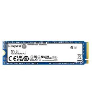 Unidad en estado solido Kingston 4000GB NV3 PCIe 4.0 NVMe M.2 SSD