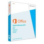 Software Microsoft Office Home and Business 2013, español, DVD.