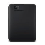 Disco duro externo Western Digital Elements Portable, 5 TB, USB 3.0/2.0, negro.